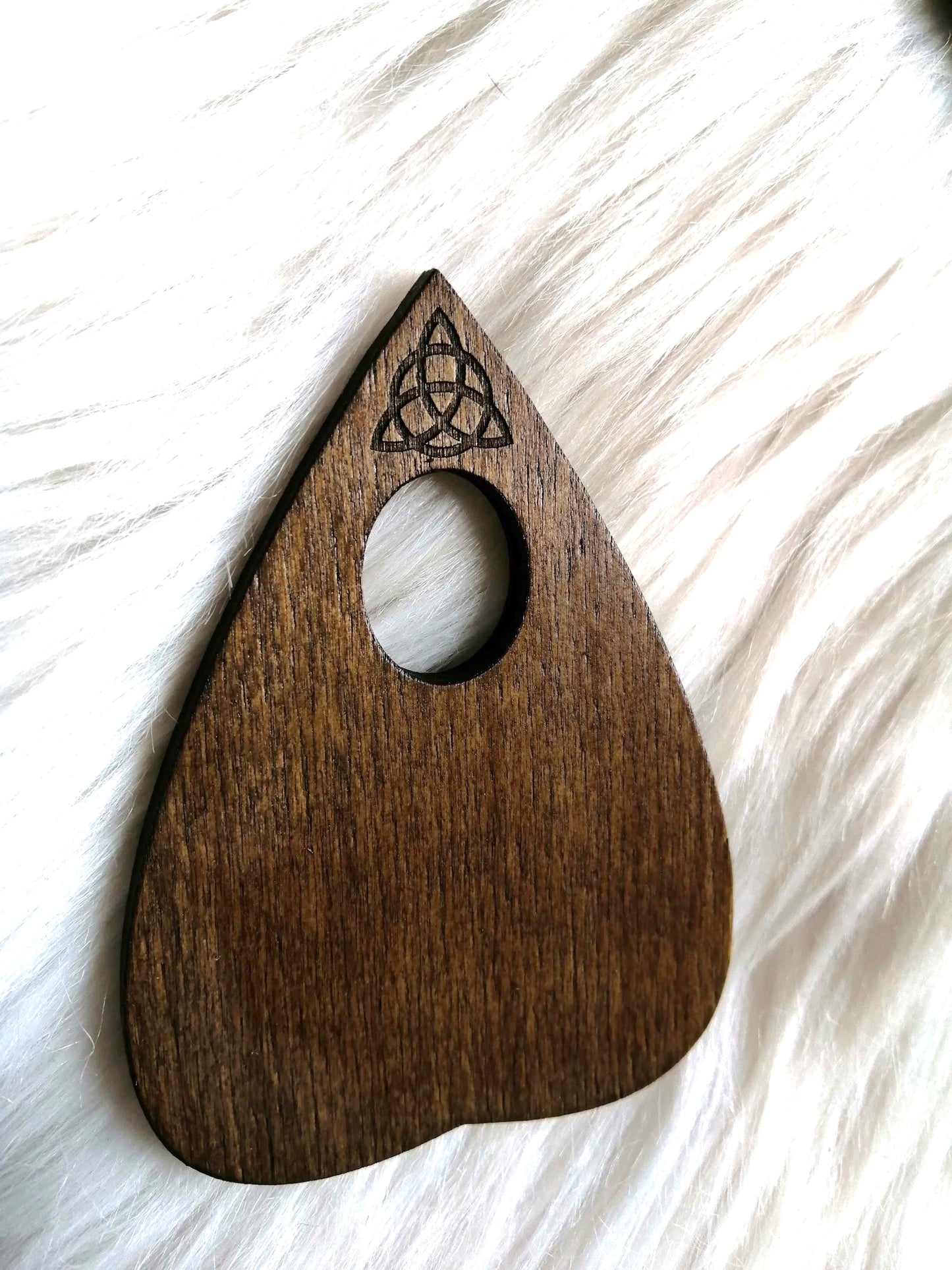 Planche Ouija Artisanale en Bois - Grand Format, Divination Ésotérique et Décoration Mystique