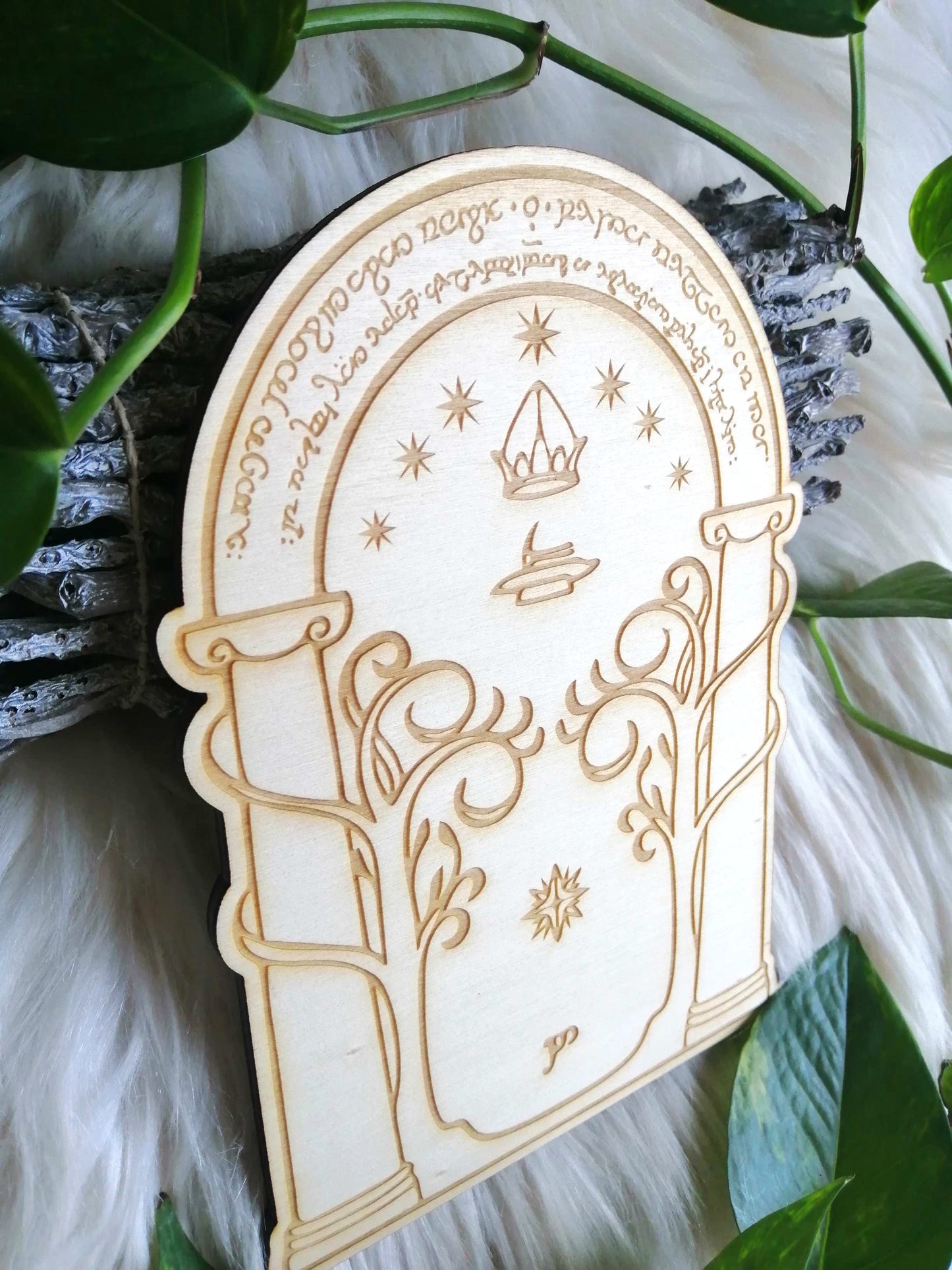 La porte de durin, le seigneur des anneaux, lord of the rings