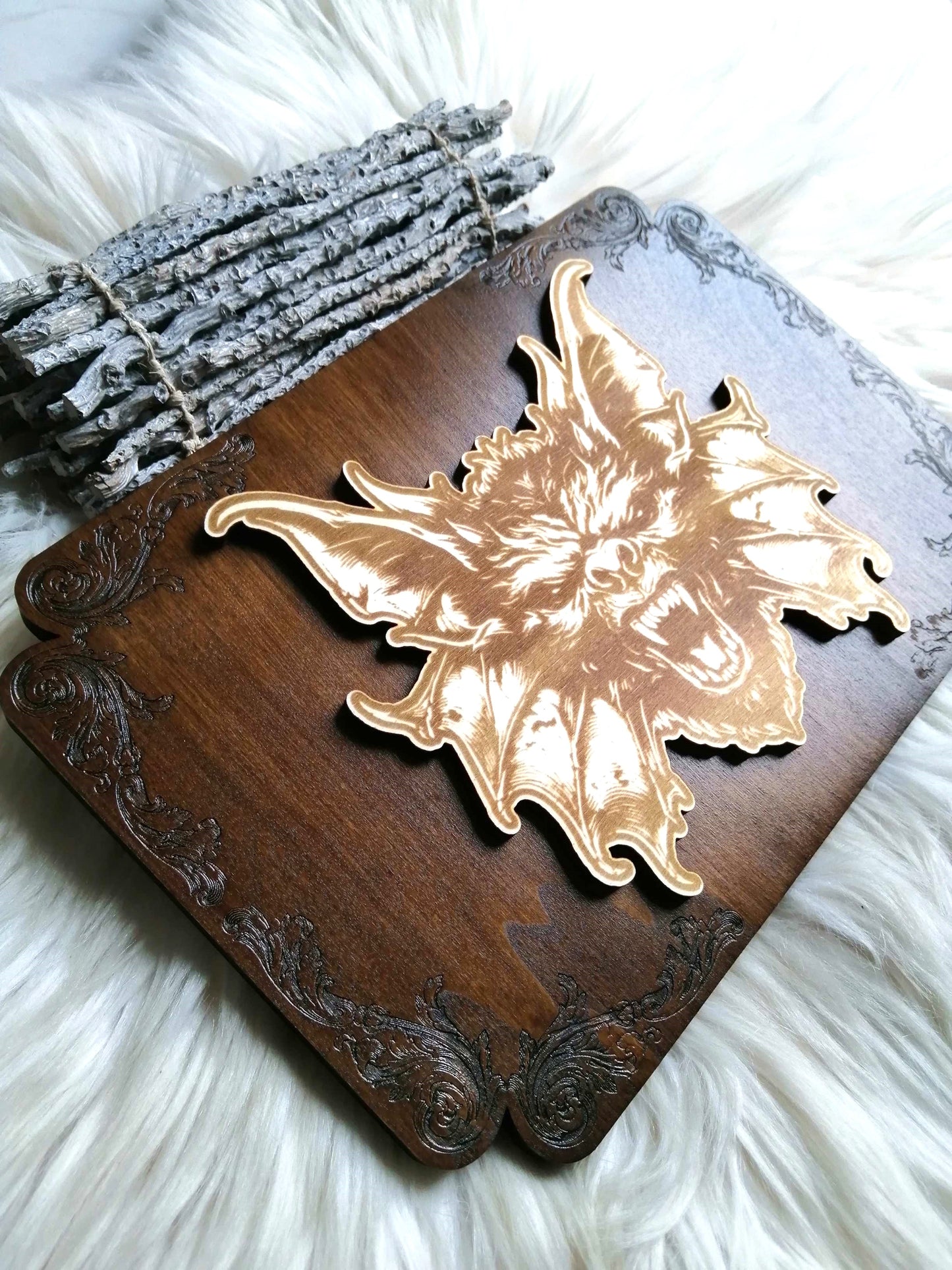Décoration baroque/gothique/chauve souris