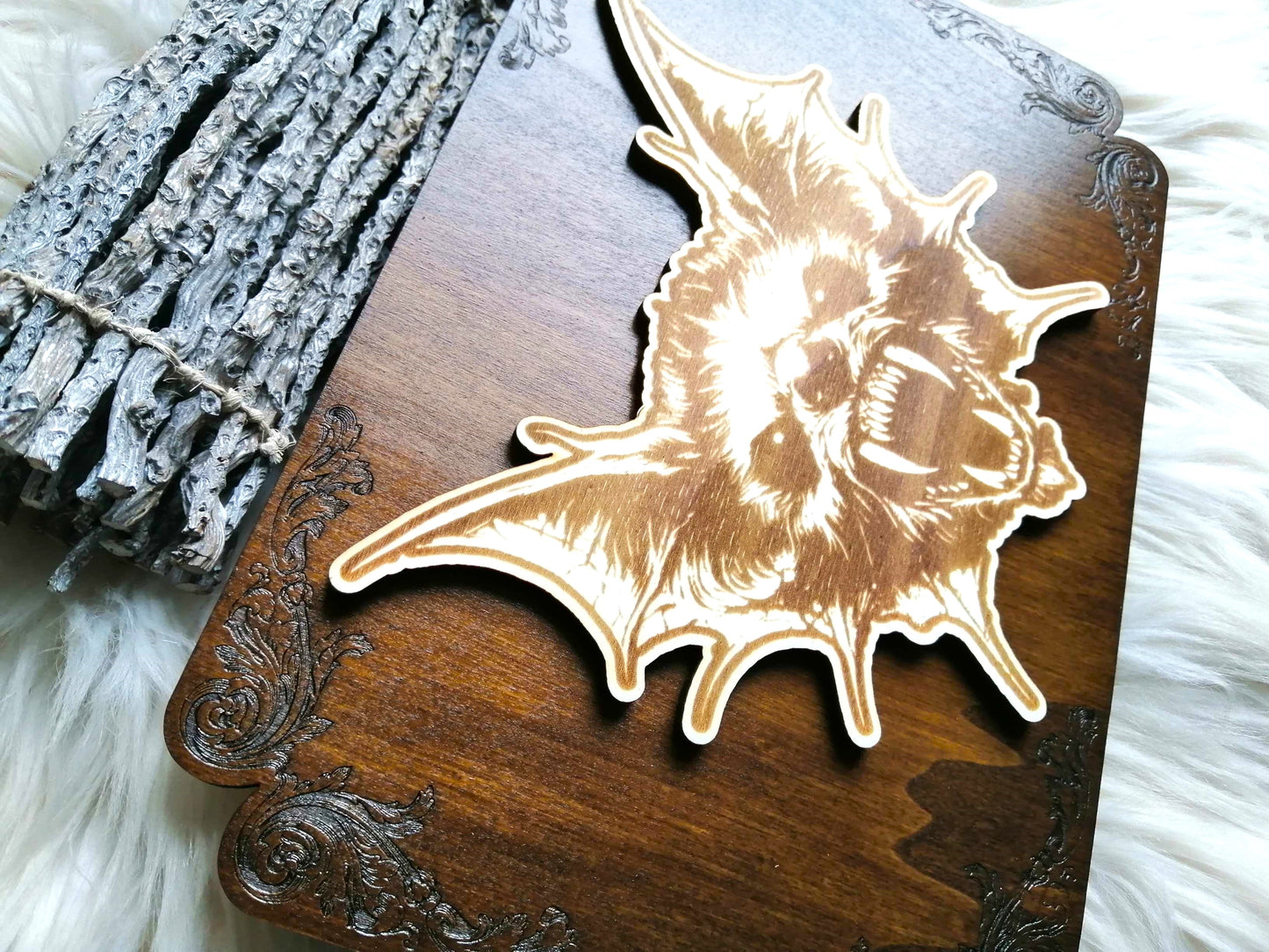 Décoration baroque/gothique/chauve souris