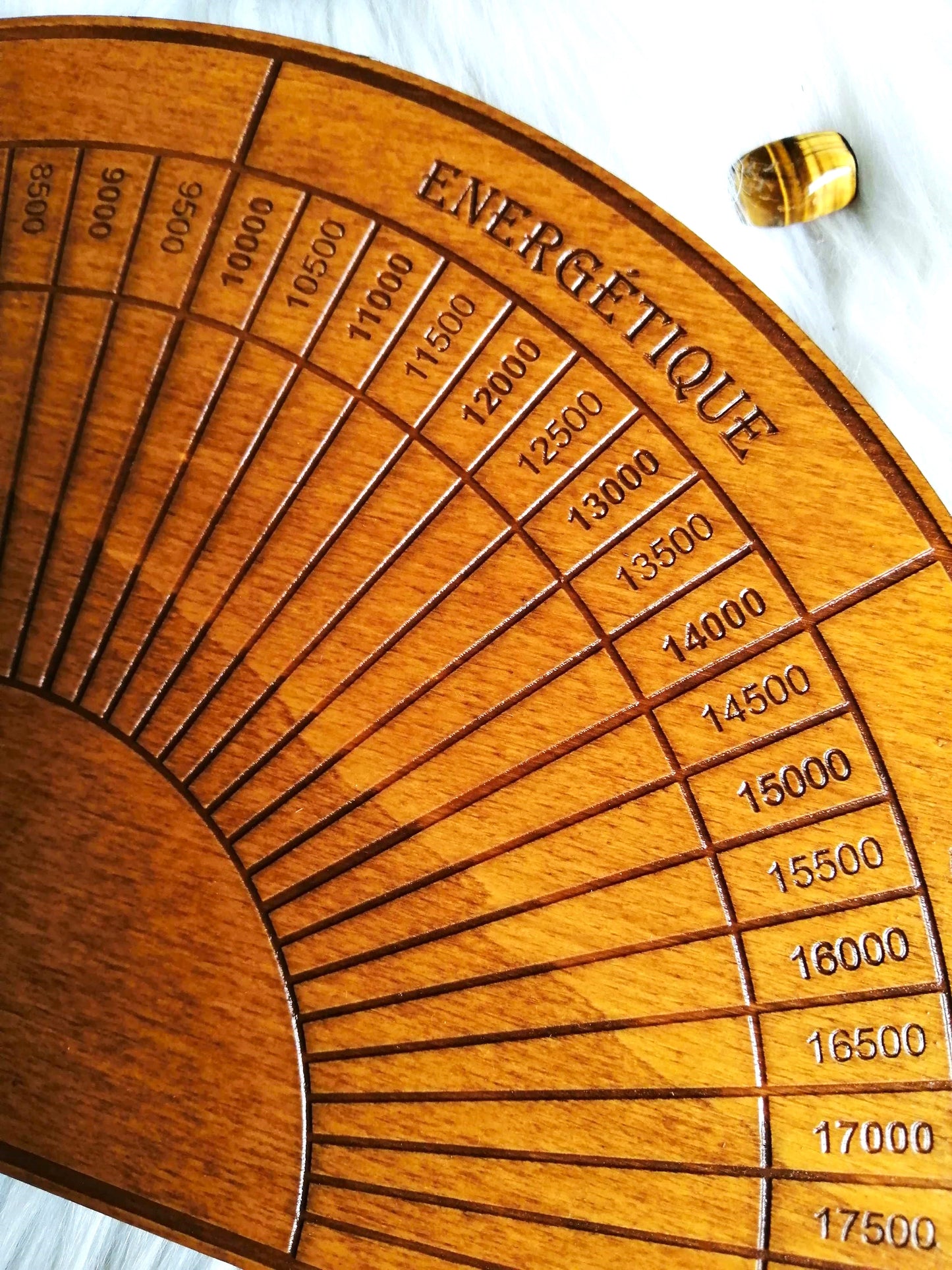 🔮 Planche de Radiesthésie Échelle de Bovis – Outil Artisanale pour Mesure Énergétique et Pendule