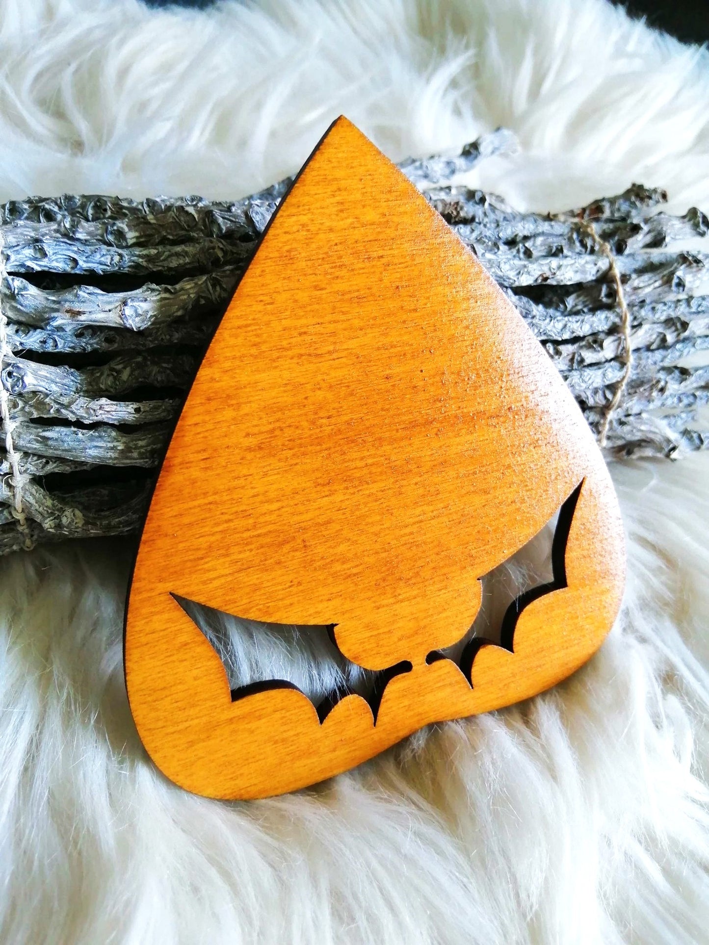 Planche Ouija chauve souris Artisanale - Grand Format, Bois de Qualité, Divination et Décoration Ésotérique Unique