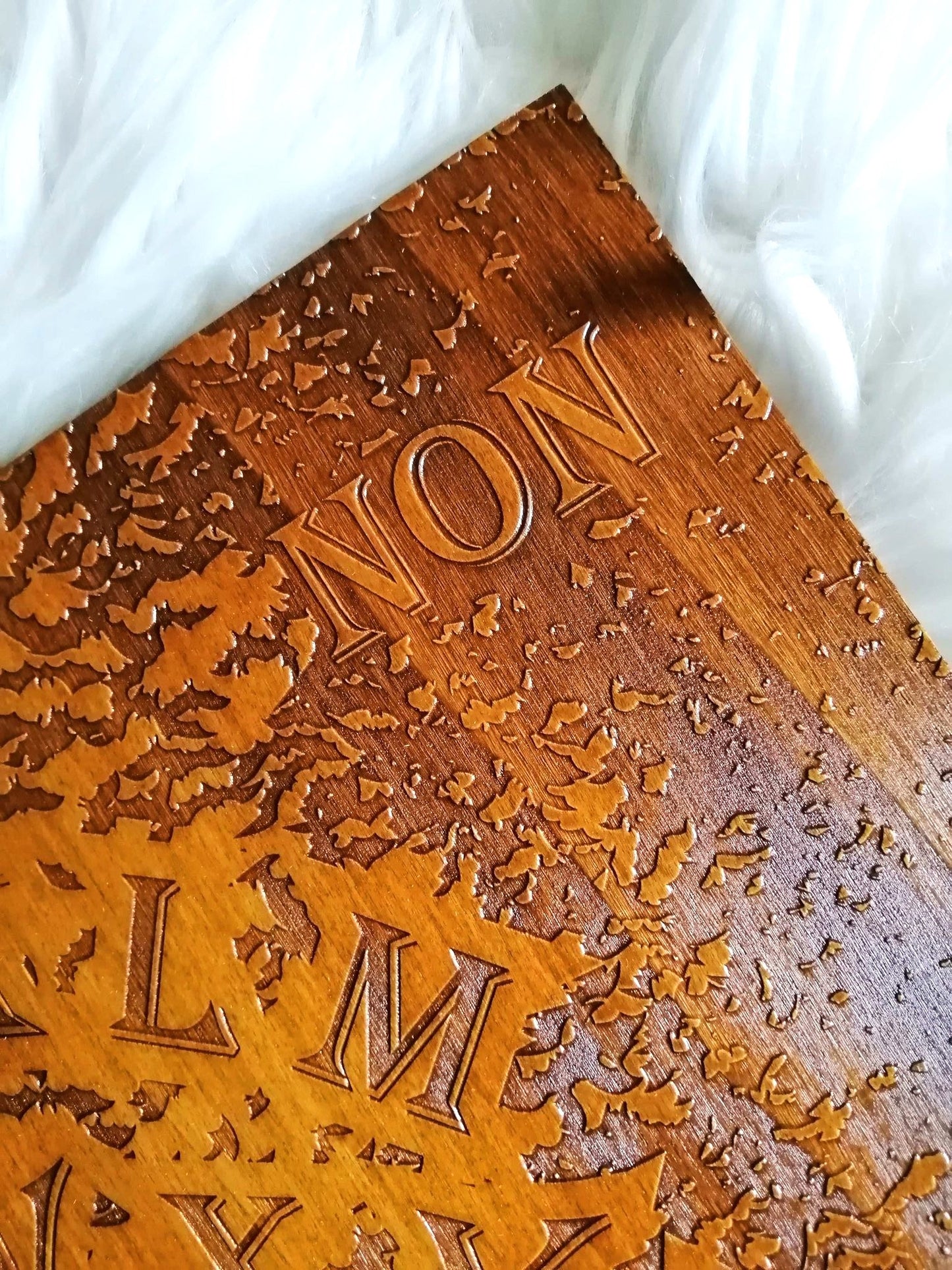 Planche Ouija chauve souris Artisanale - Grand Format, Bois de Qualité, Divination et Décoration Ésotérique Unique