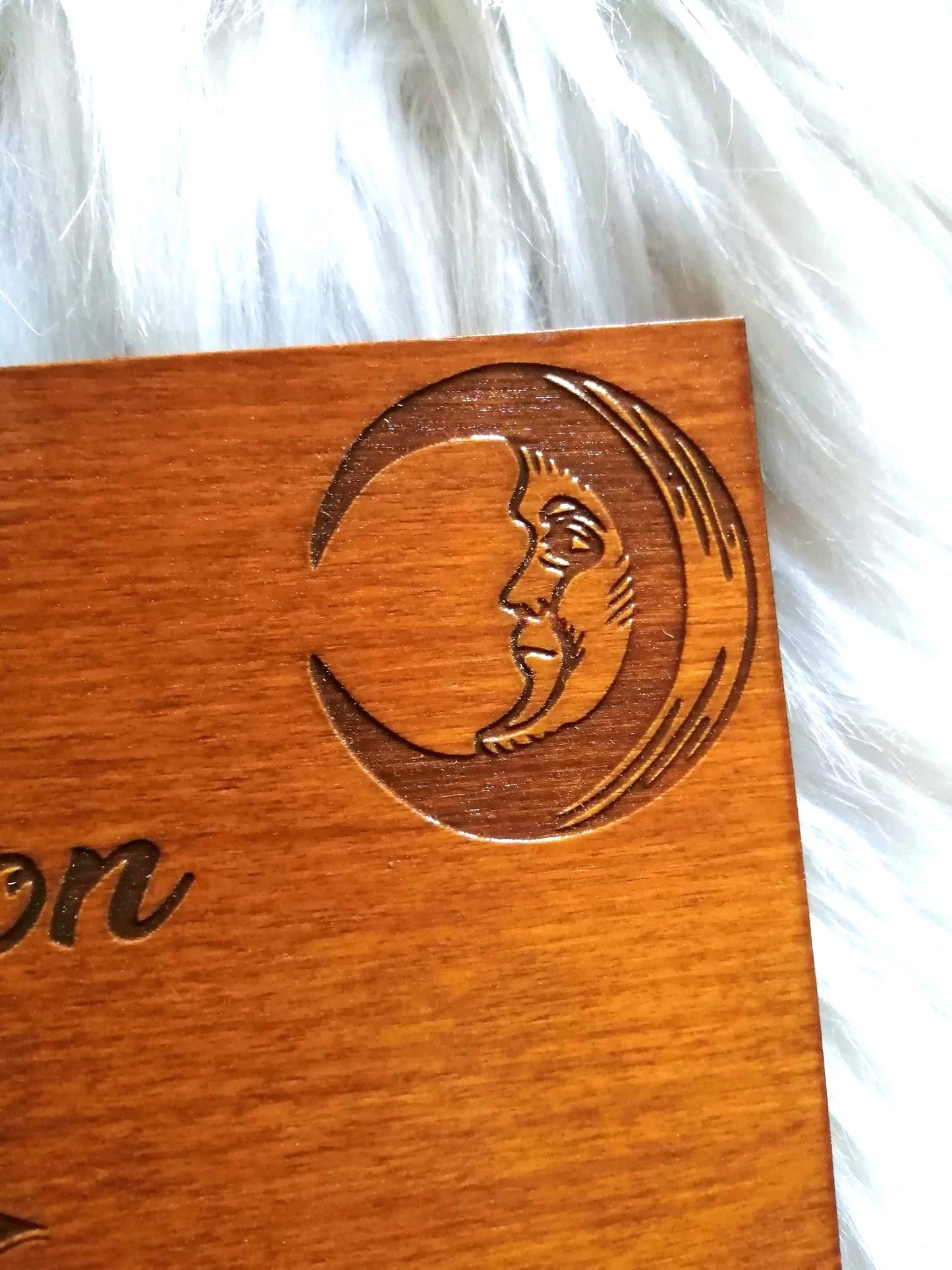 Planche Ouija Classique – Bois Gravé | Spiritisme & Divination