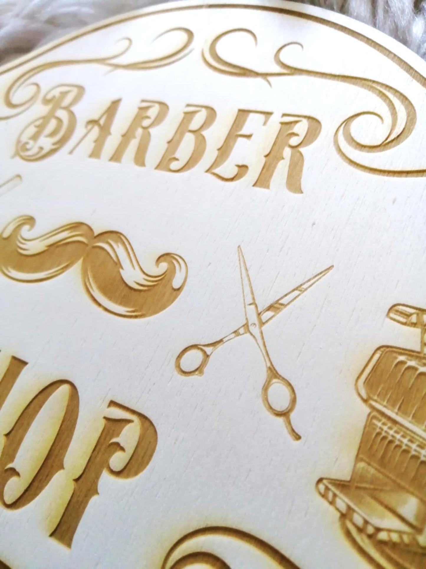 Exemple de personnalisation pour Barber Shop