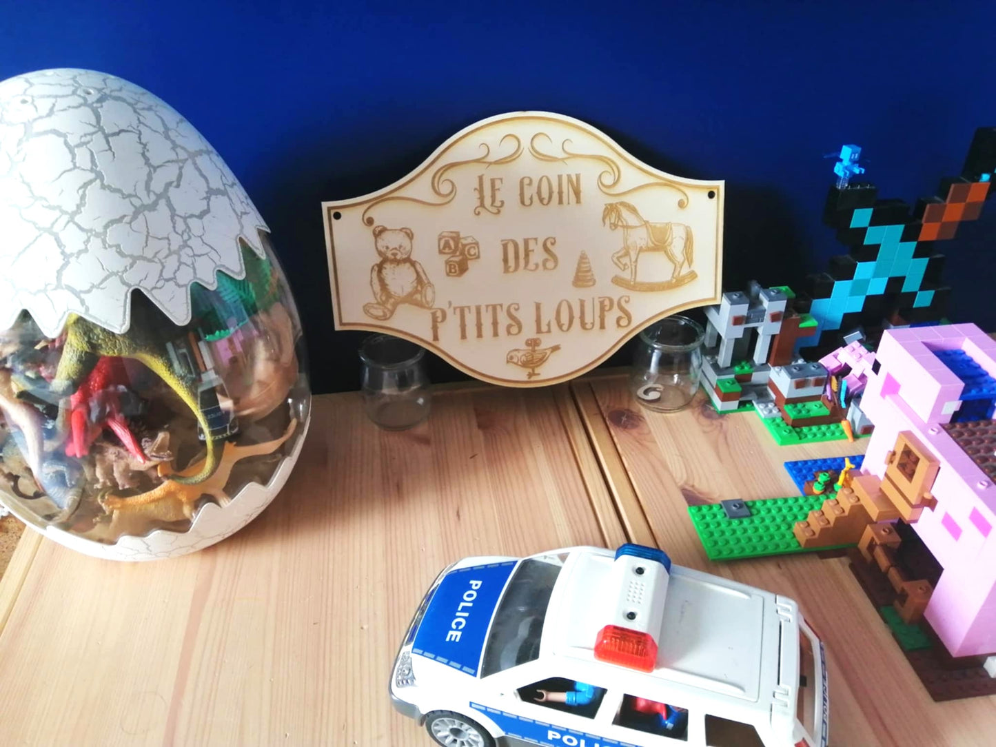 Idée cadeau de naissance personnalisée en bois