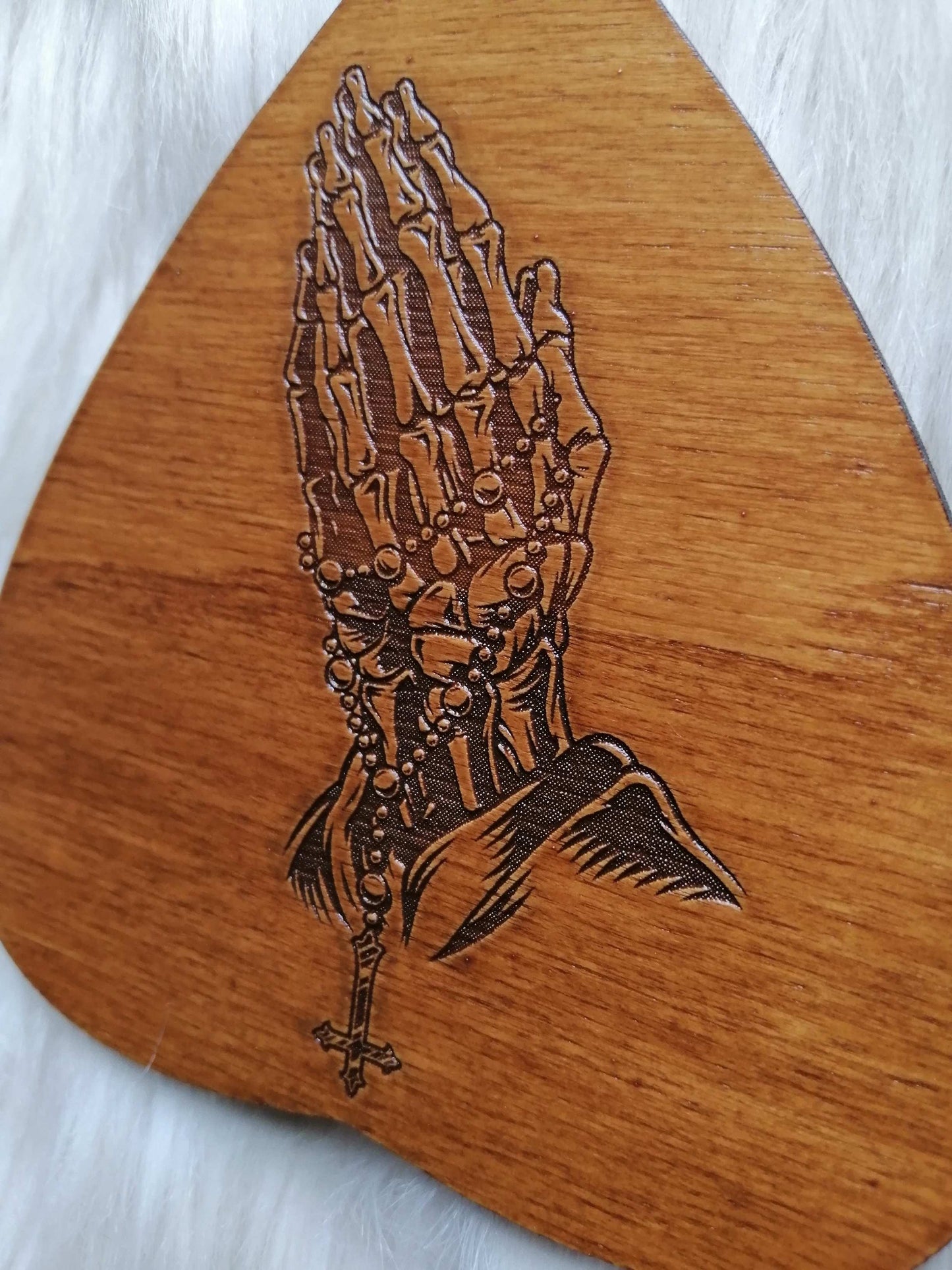 Planche Ouija La Nonne (Conjuring 2) Artisanale - Grand Format, Bois de Qualité, Divination et Décoration Mystique