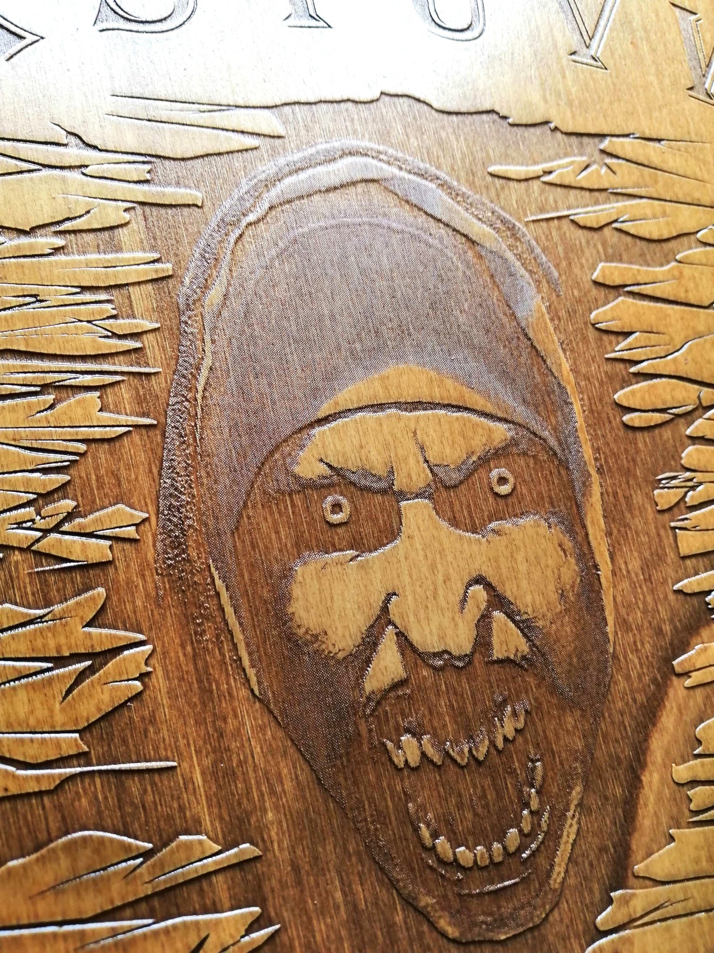 Planche Ouija La Nonne (Conjuring 2) Artisanale - Grand Format, Bois de Qualité, Divination et Décoration Mystique