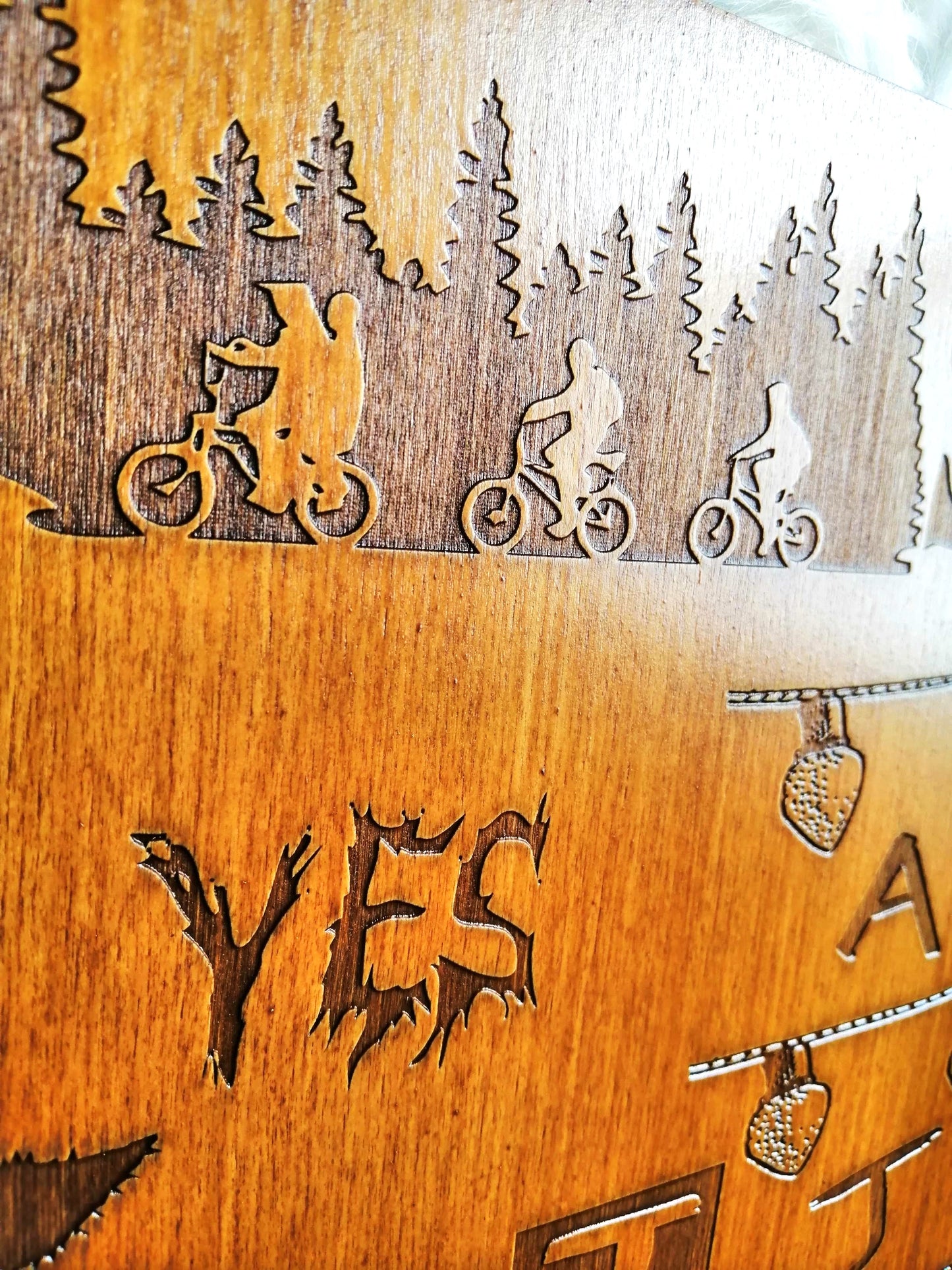 Planche Ouija Stranger Things Artisanale - Grand Format, Bois de Qualité, Divination et Décoration Mystique