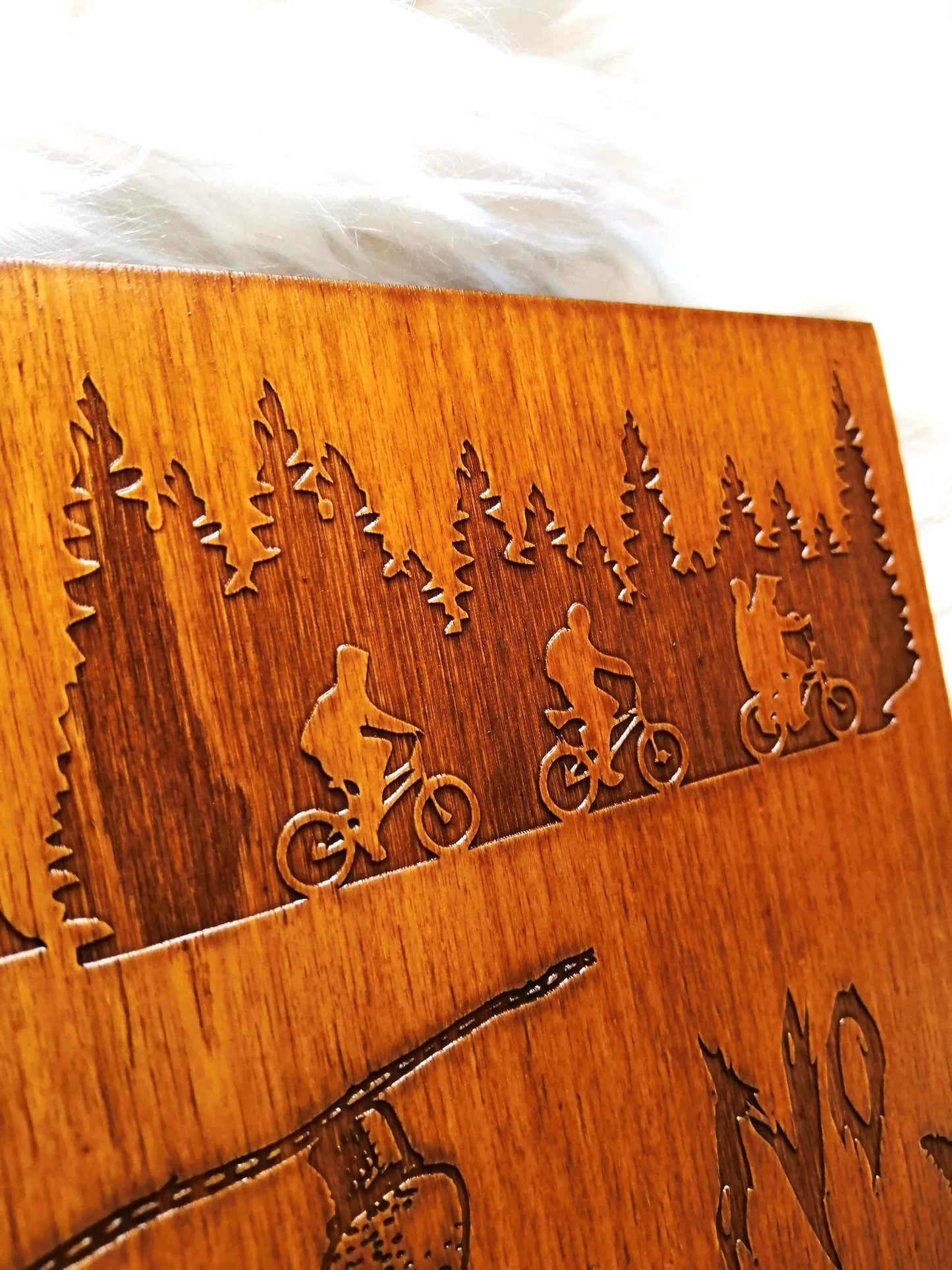 Planche Ouija Stranger Things Artisanale - Grand Format, Bois de Qualité, Divination et Décoration Mystique