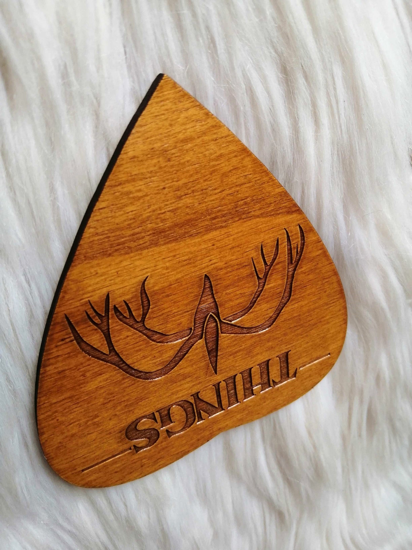 Planche Ouija Stranger Things Artisanale - Grand Format, Bois de Qualité, Divination et Décoration Mystique