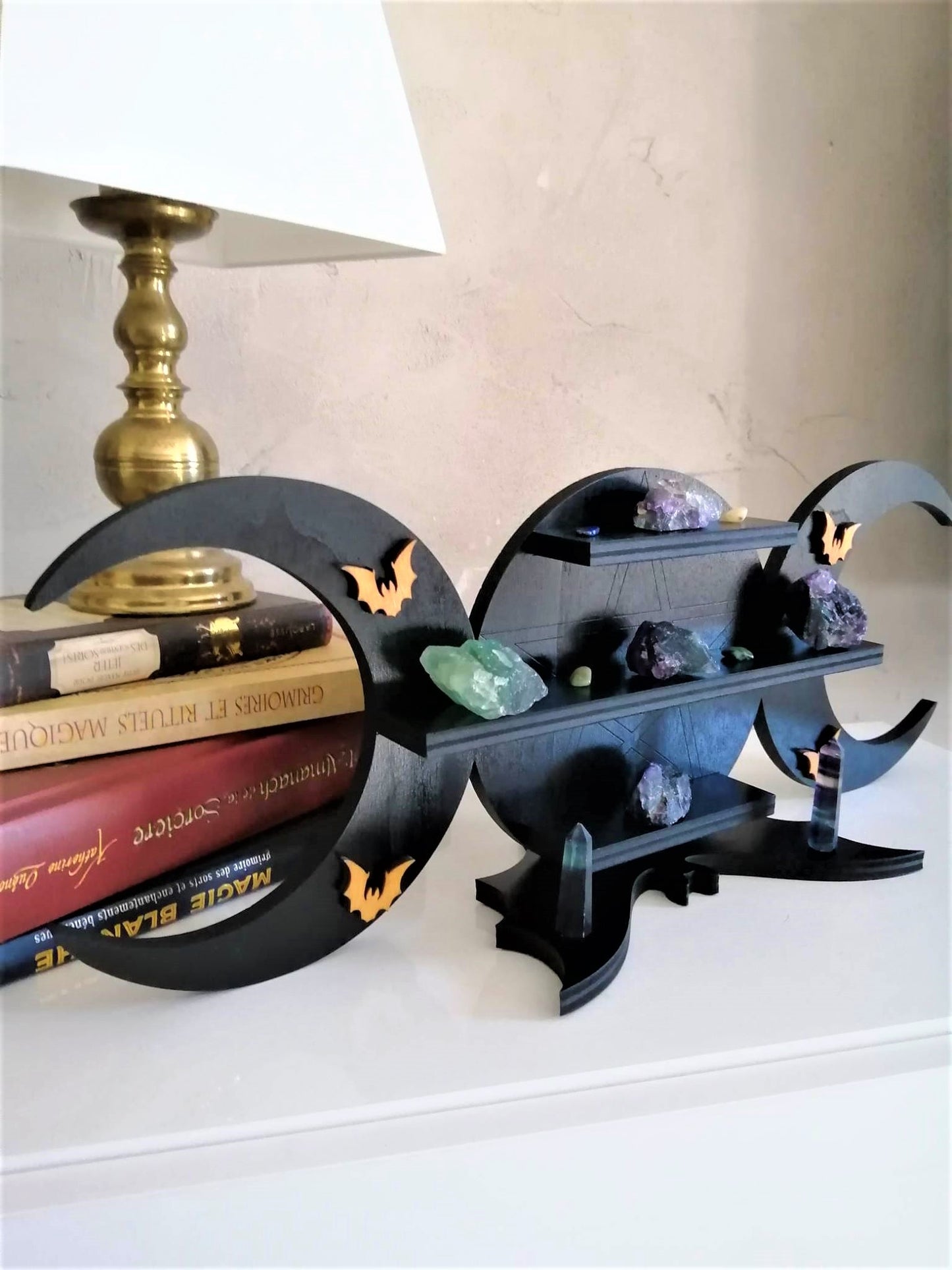 Etagère triple lune