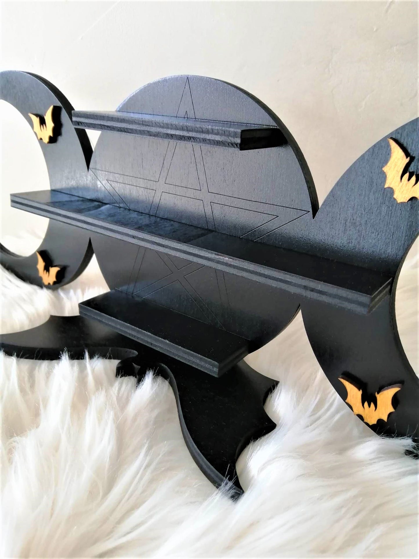 Etagère triple lune