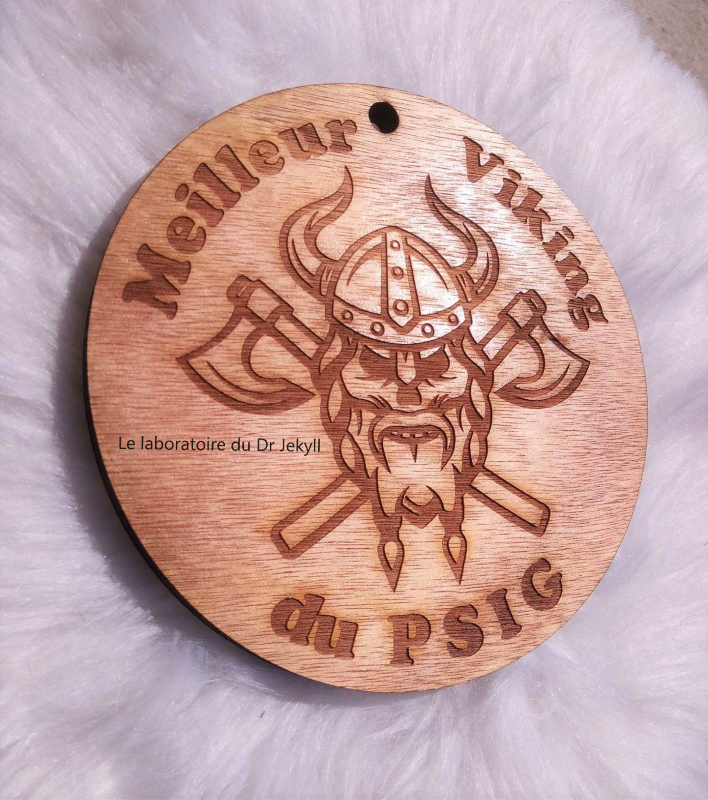 Médaille bois