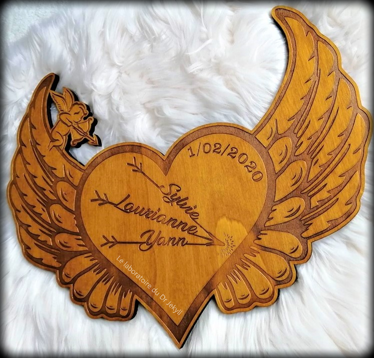 Coeur Cupidon.