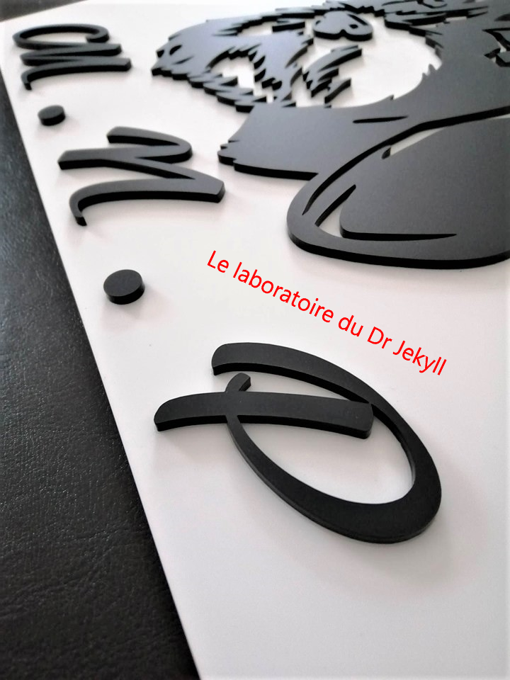 Plaque 3D
