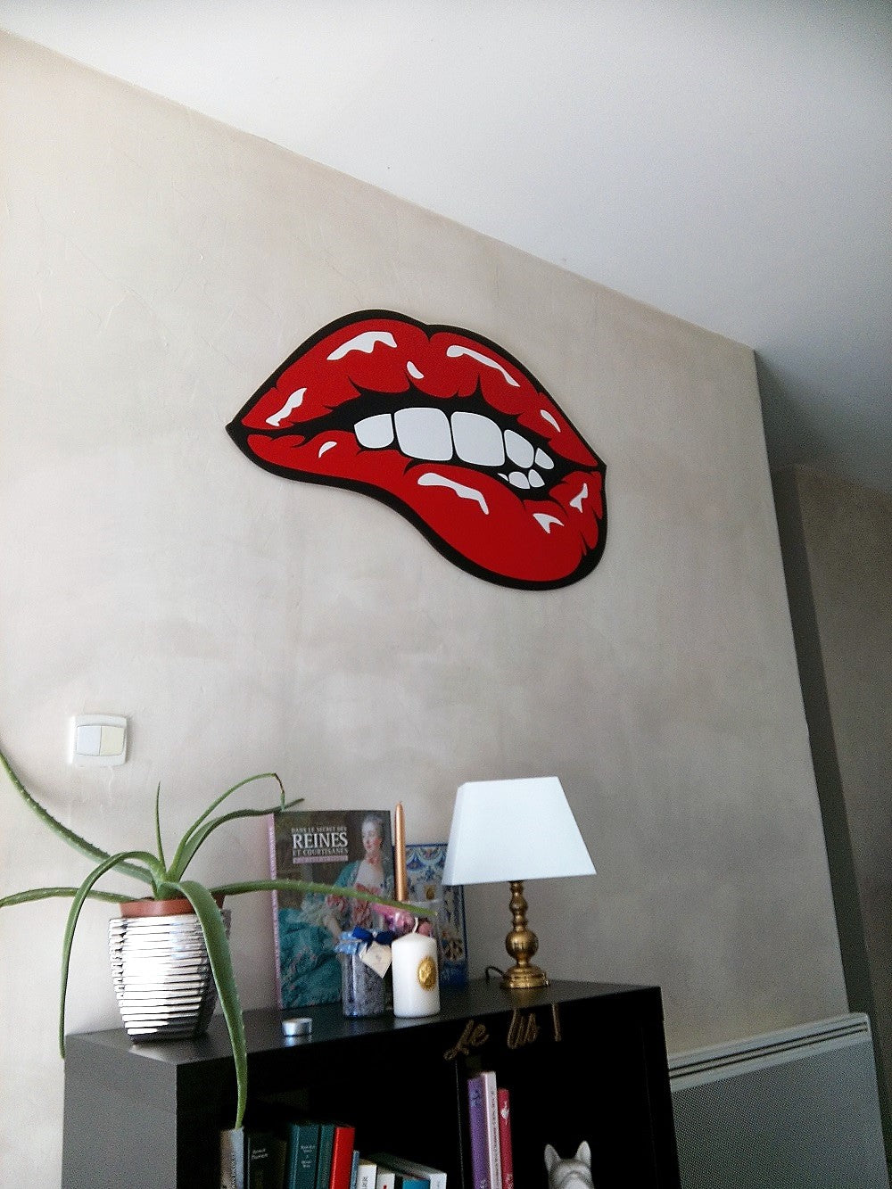 Décoration Lèvre.
