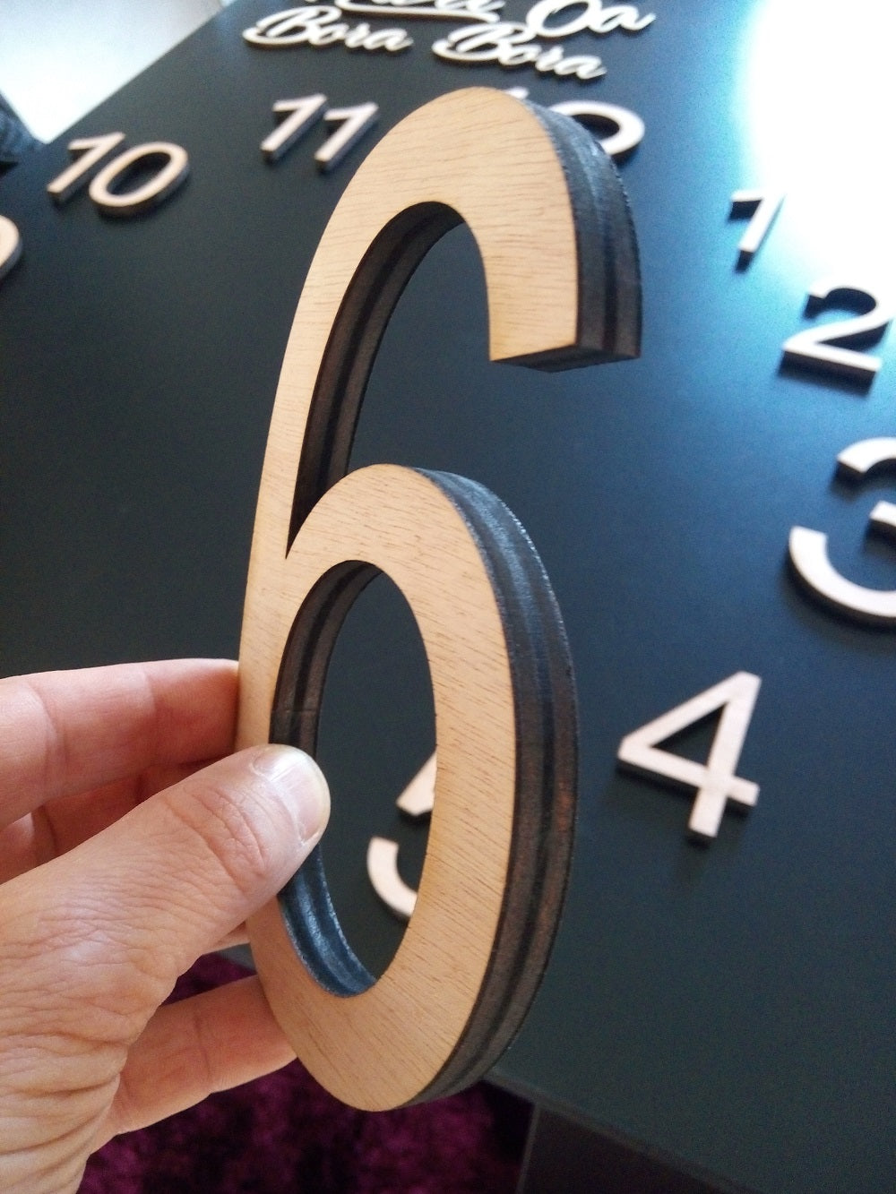 Lettrage & numérotation.
