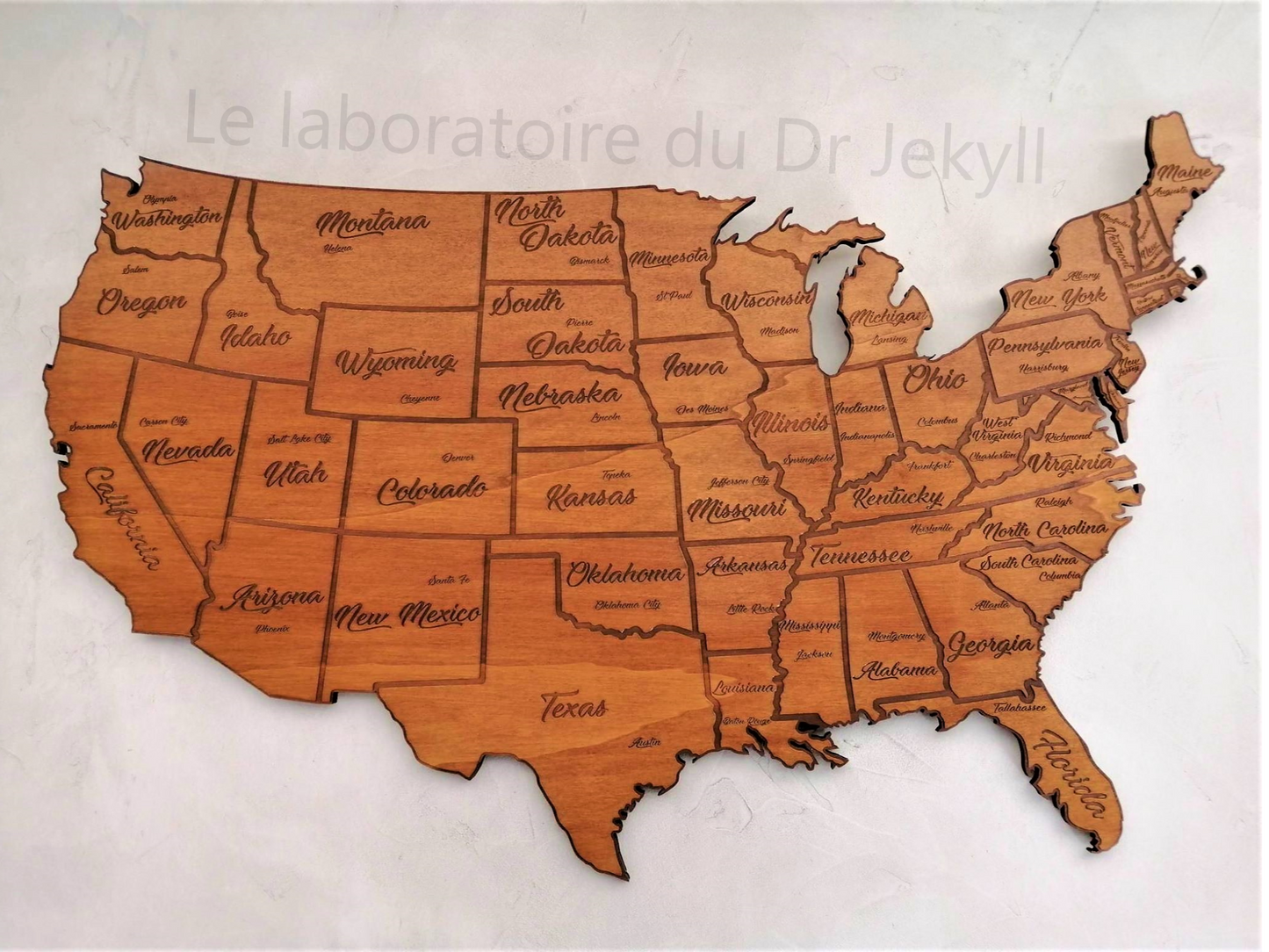 CARTE DES USA