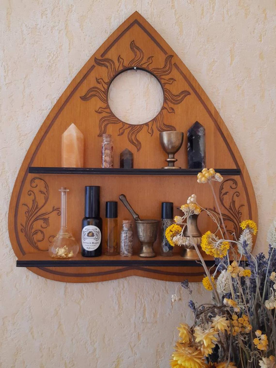 Etagère goutte Ouija