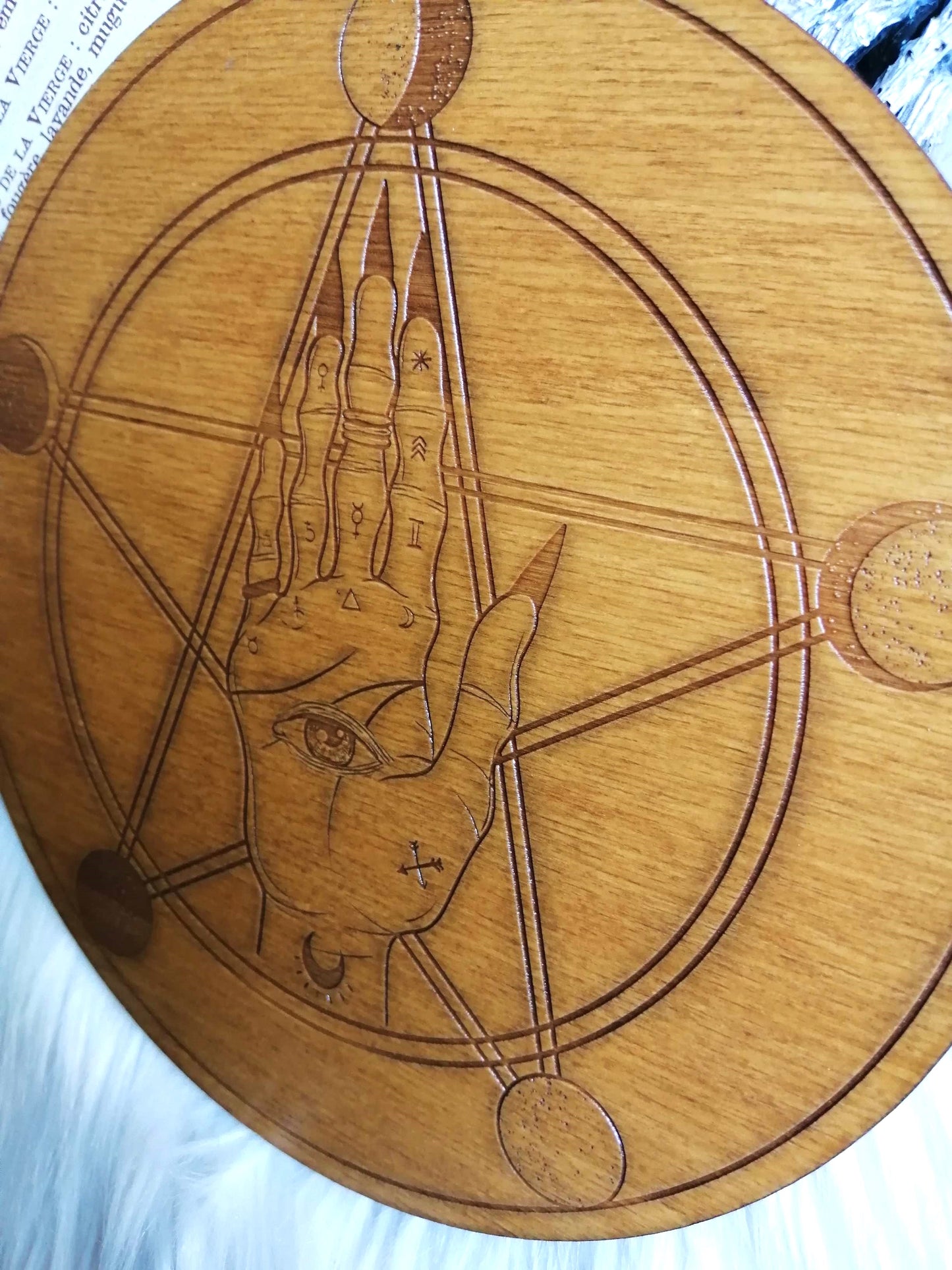 Planche de divination