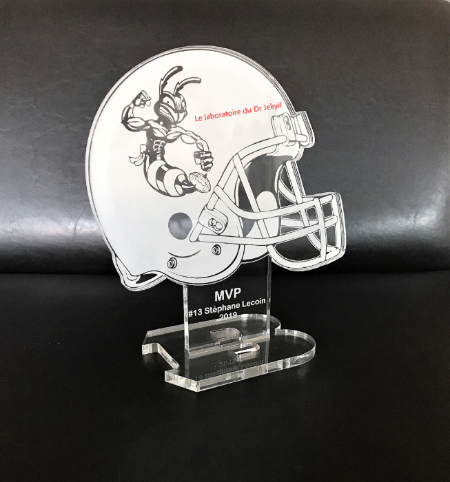 Trophée acrylique