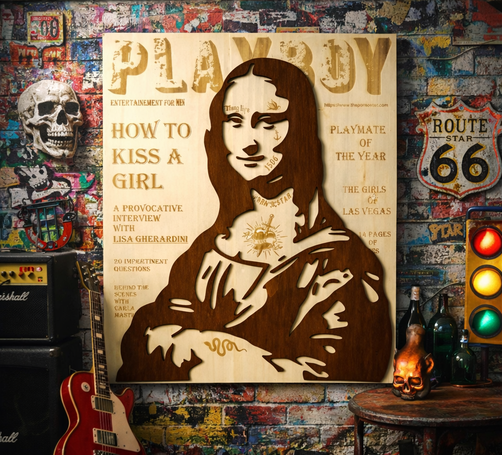 Portrait, tableau, home decor, POP ART, thug life, art deco, vintage