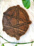 Pentacle, planche de divination