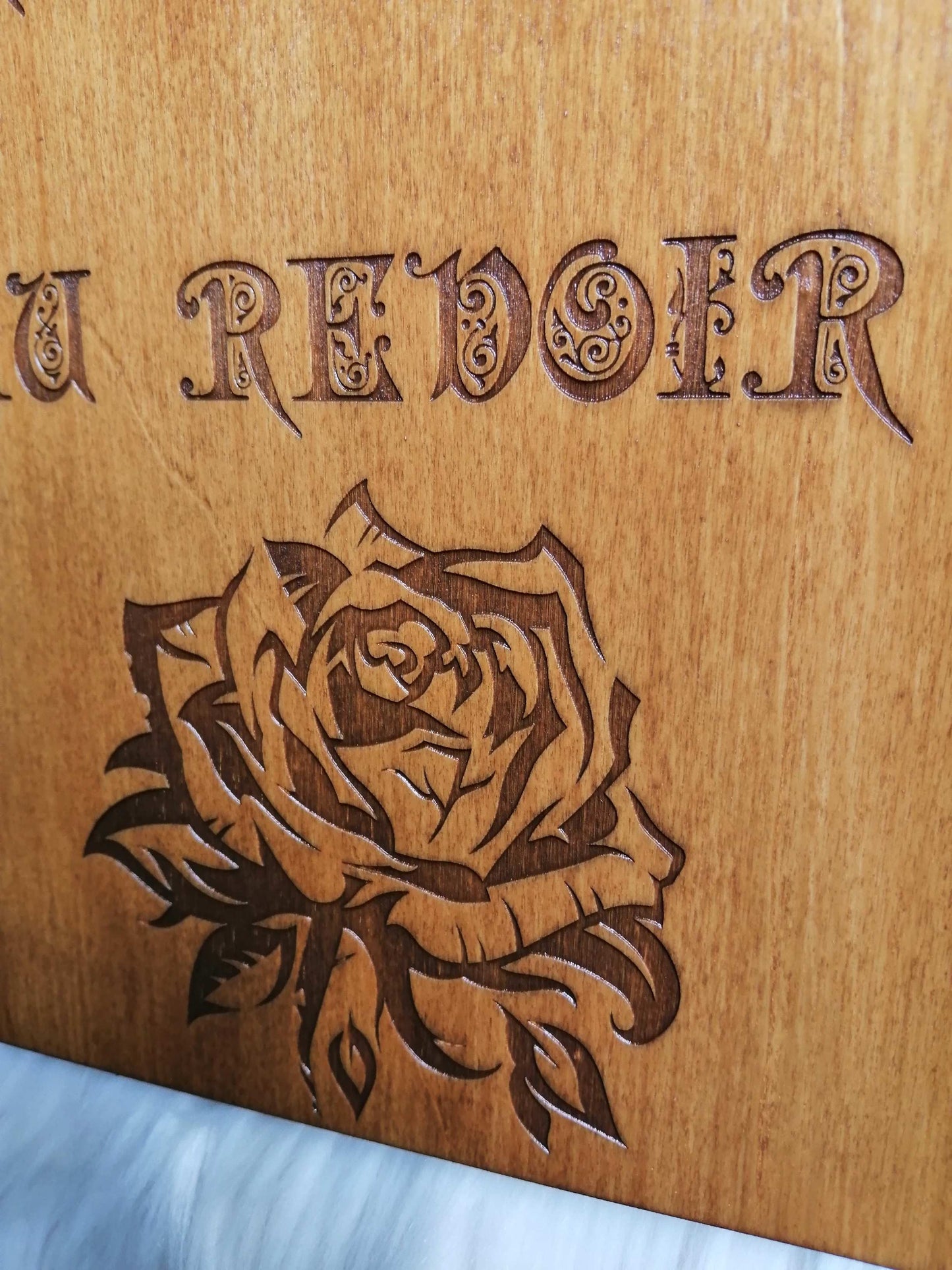 Planche Ouija Santa Muerte Artisanale - Grand Format en Bois, Divination et Décoration Ésotérique Mystique