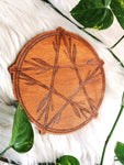 Pentacle de protection, planche de divination