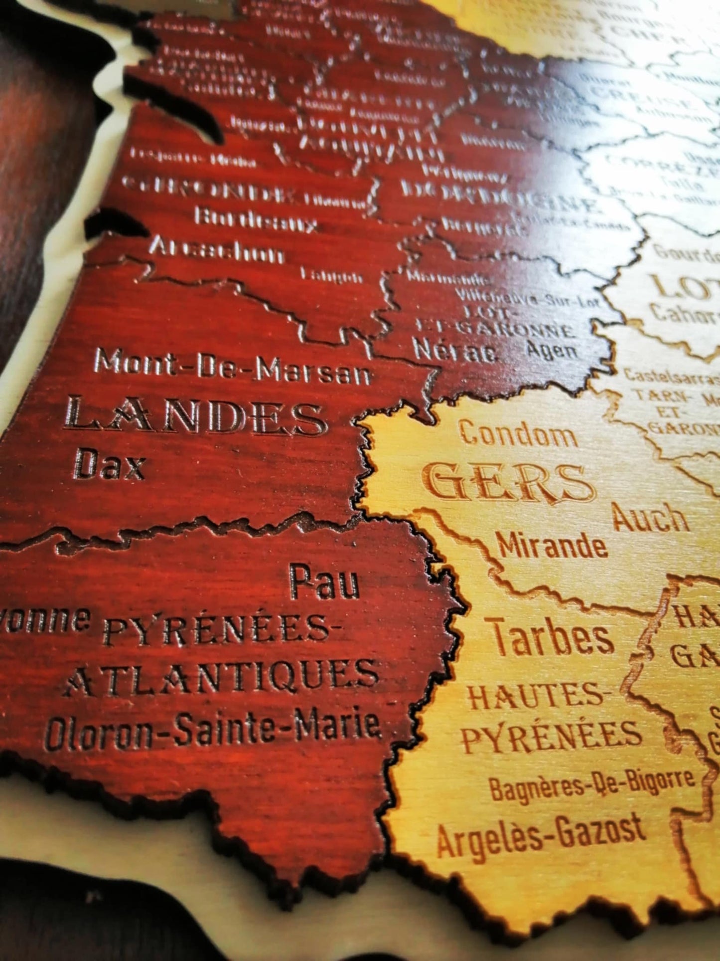cadeau carte de france
