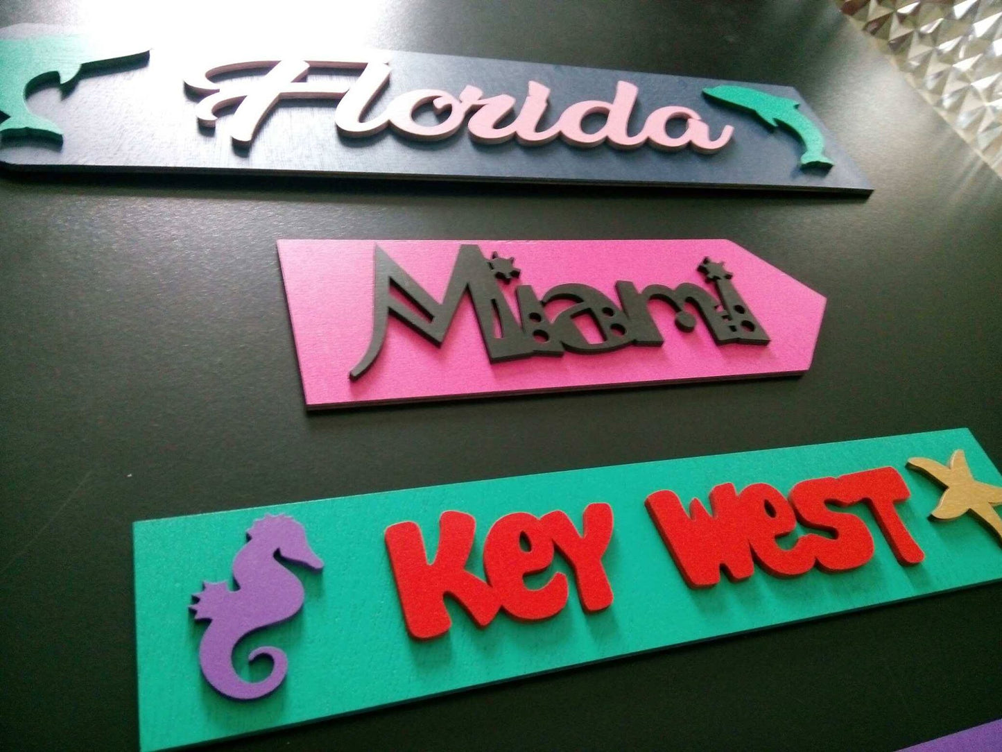 Florida. lettrage 3D