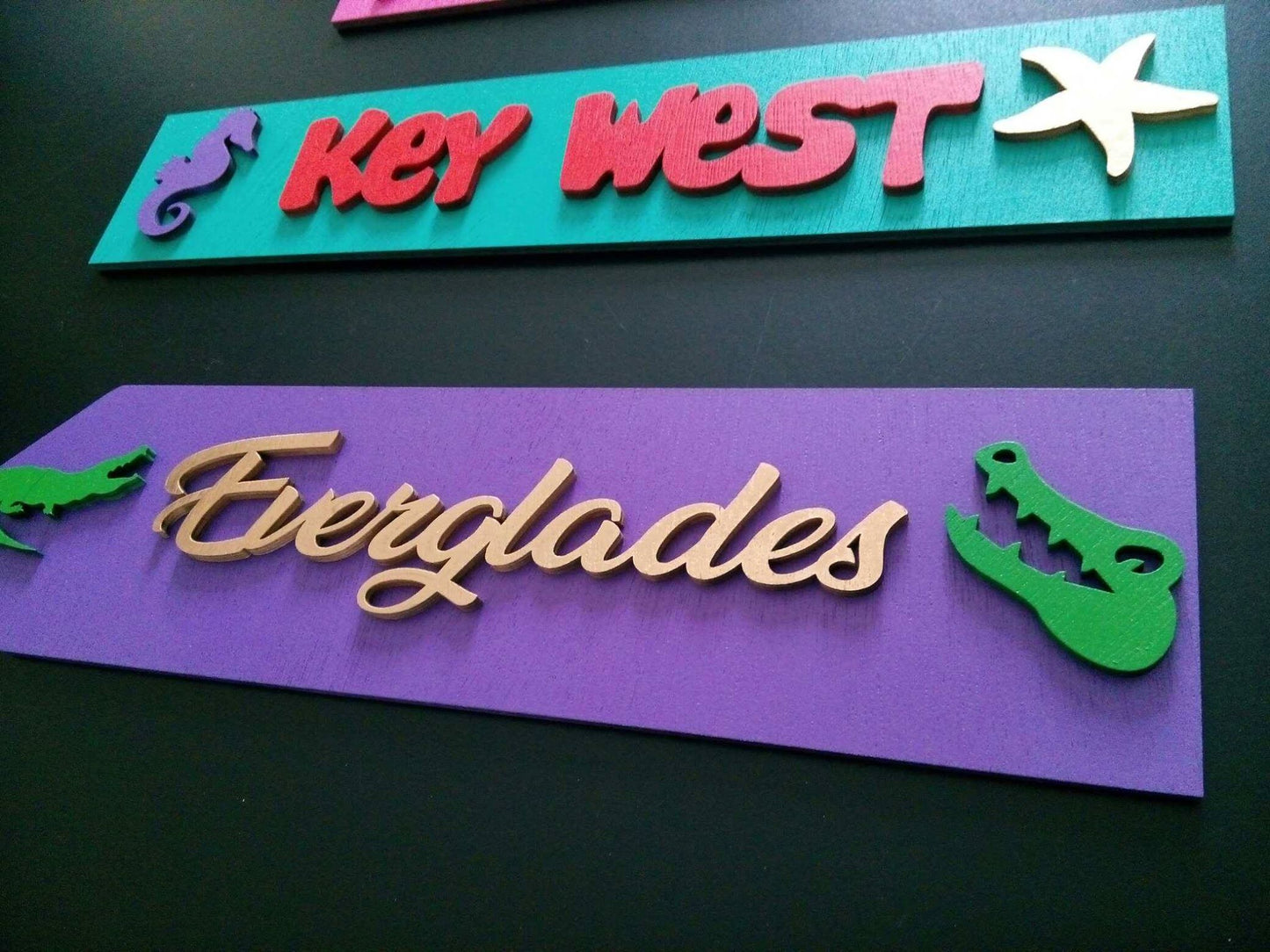 Florida. lettrage 3D