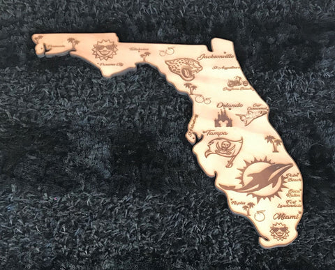 Carte de Floride