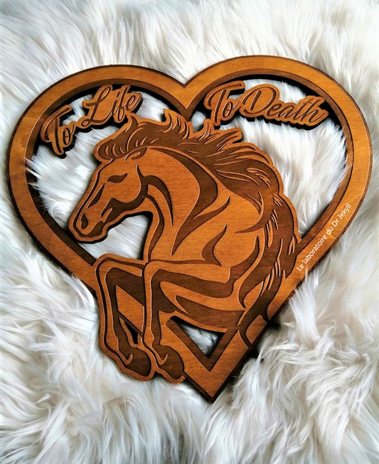 Cheval coeur