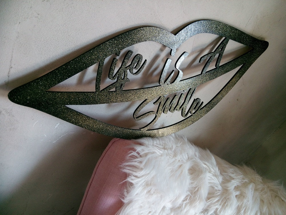 Décoration lèvre.